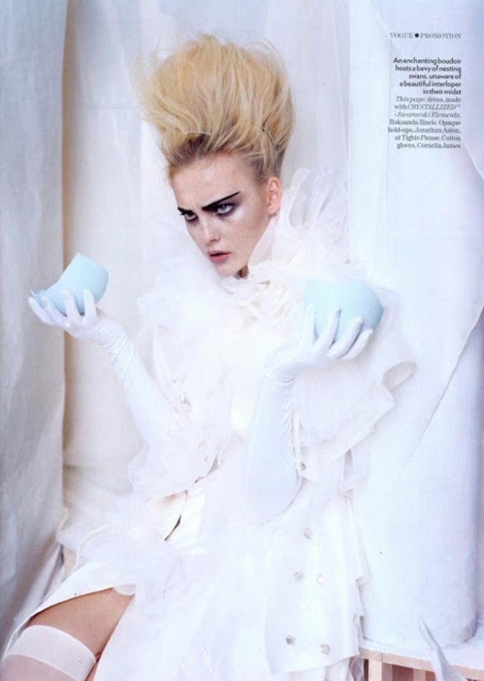 The Snow Queen | British Vogue-Cornelia James