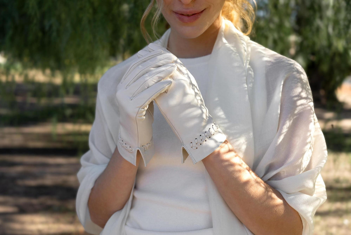 Summer, in white.