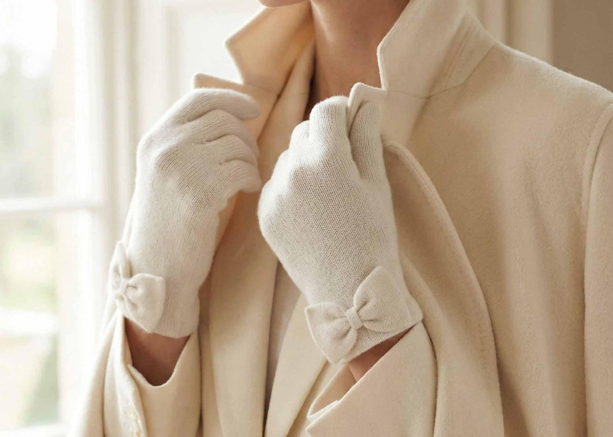 Winter White Gloves