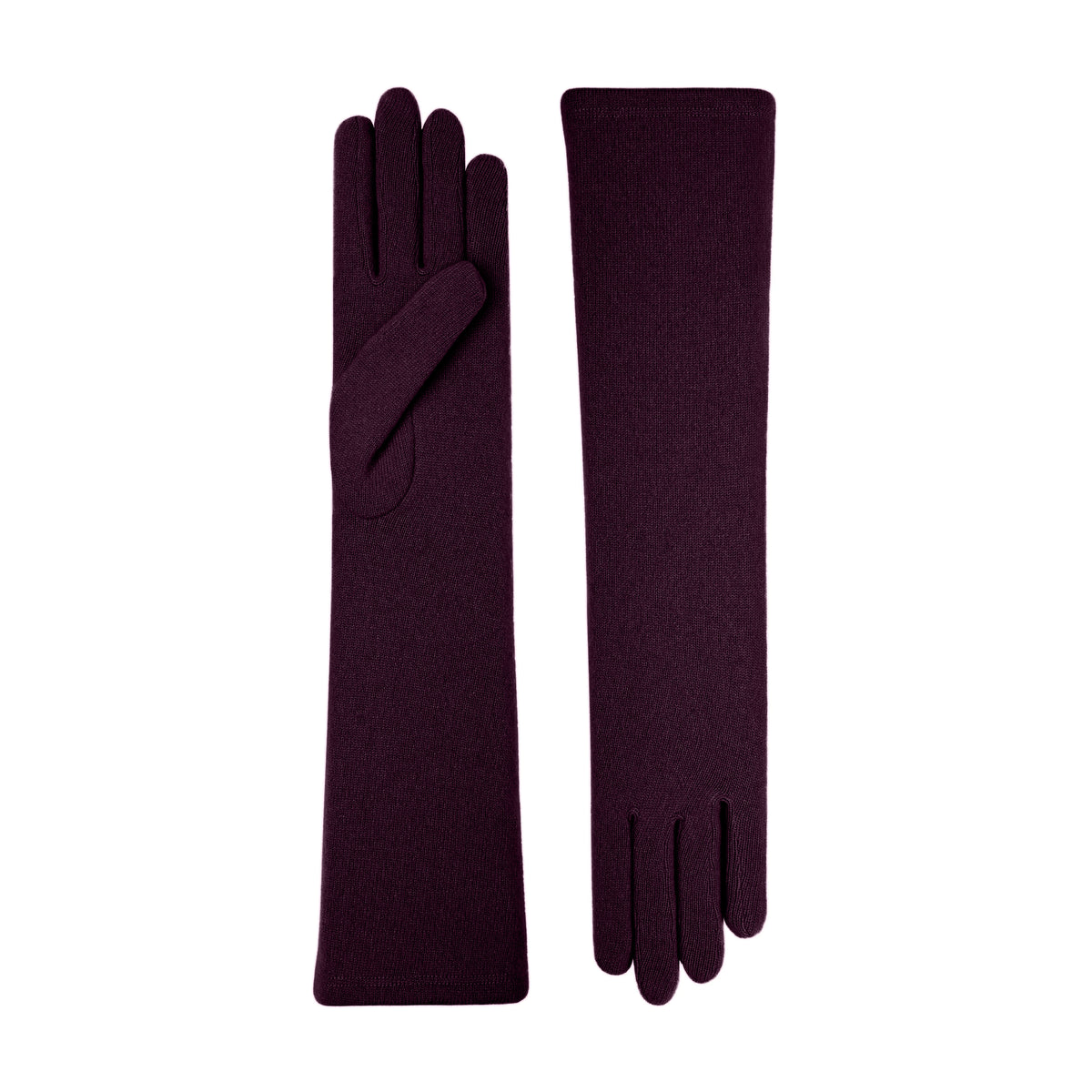 Elspeth | Cashmere Glove – Plum