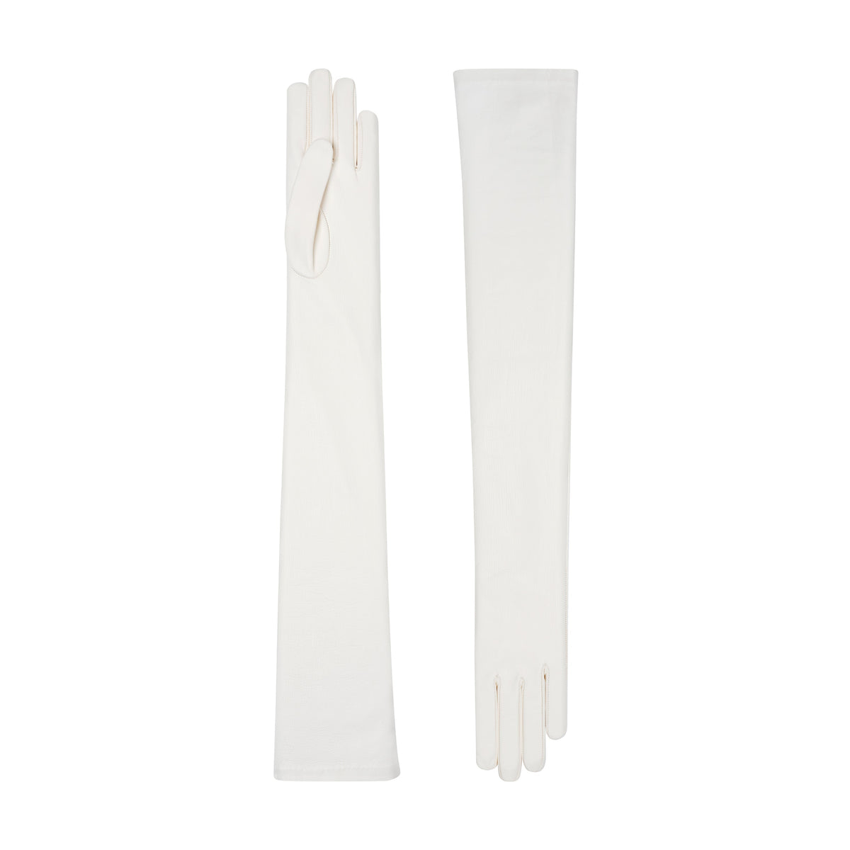 Celestine | Leather Opera Glove-Optic White-Cornelia James [cw:optic-white|high]