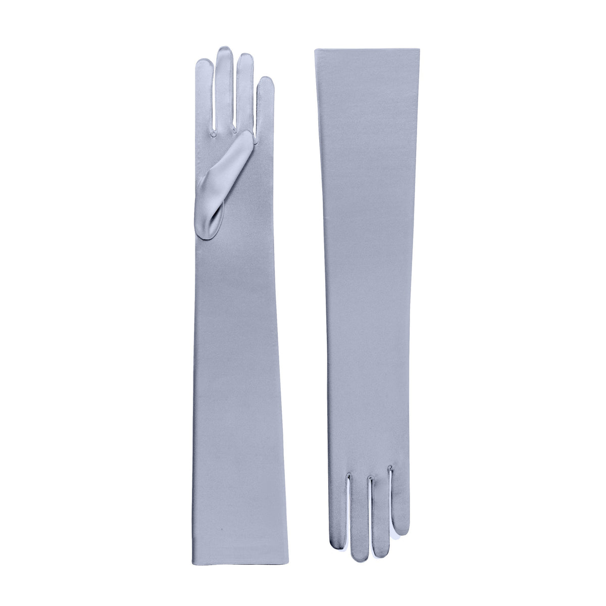 Guantes de ópera «Silver Mist» Satín - Cora