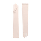Desdemona | Silk Opera Glove – Blush Pink