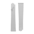 Desdemona | Silk Opera Glove – Dove Grey