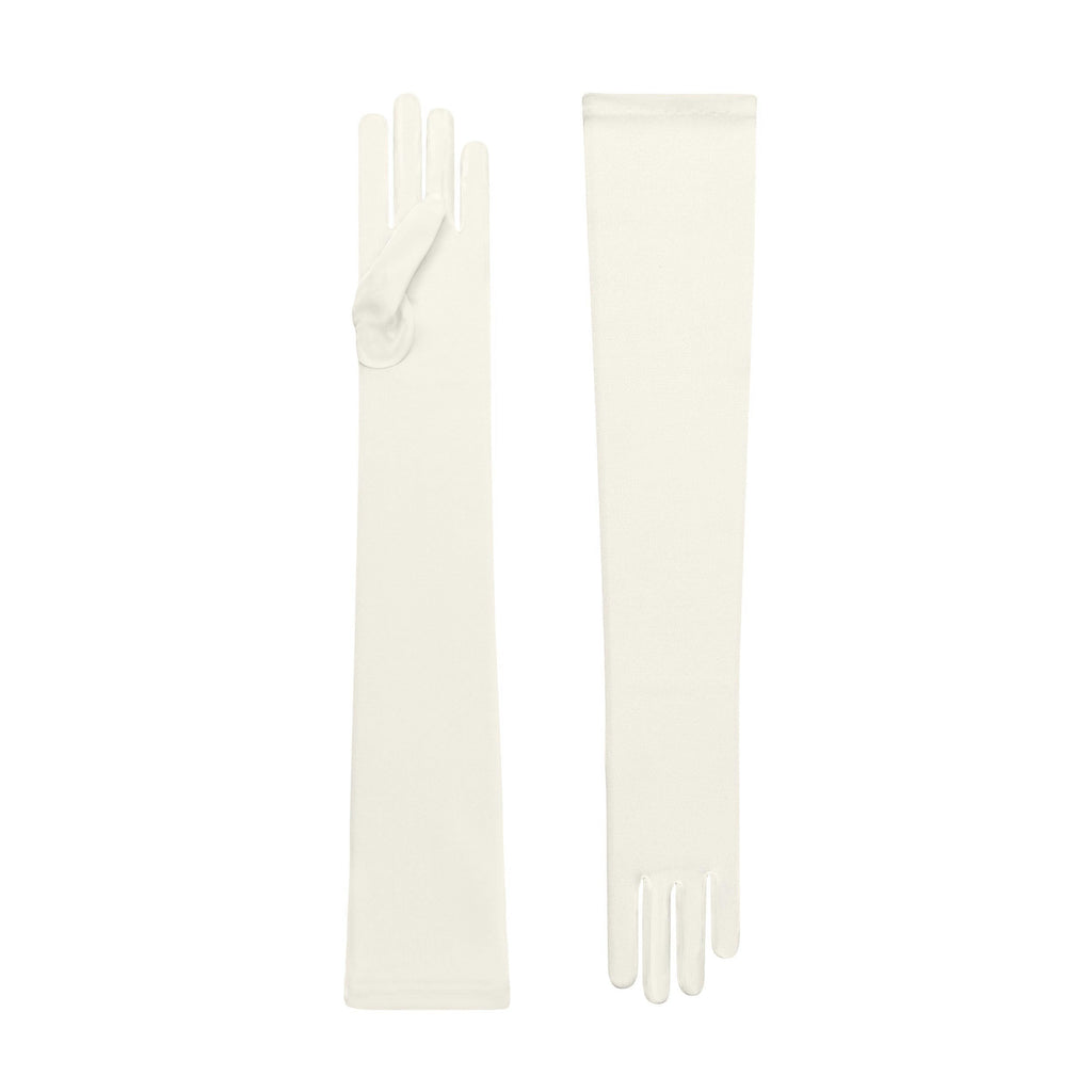 Desdemona | Silk Opera Glove – Ivory