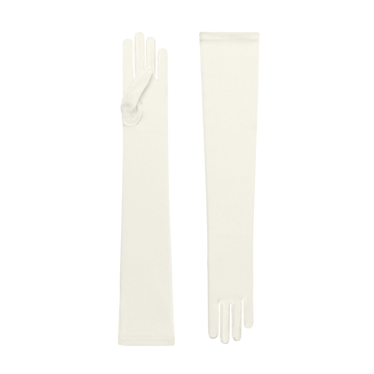 Desdemona | Silk Opera Glove – Ivory