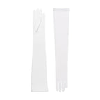 Desdemona | Silk Opera Glove – White