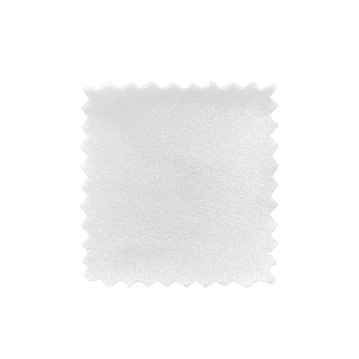 Duchess Satin Swatch – White