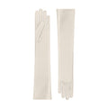 Elodie | Long Leather Glove – Parchment
