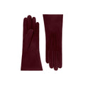 Eloise | Guante de ante forrado de cachemira-Claret-Cornelia James