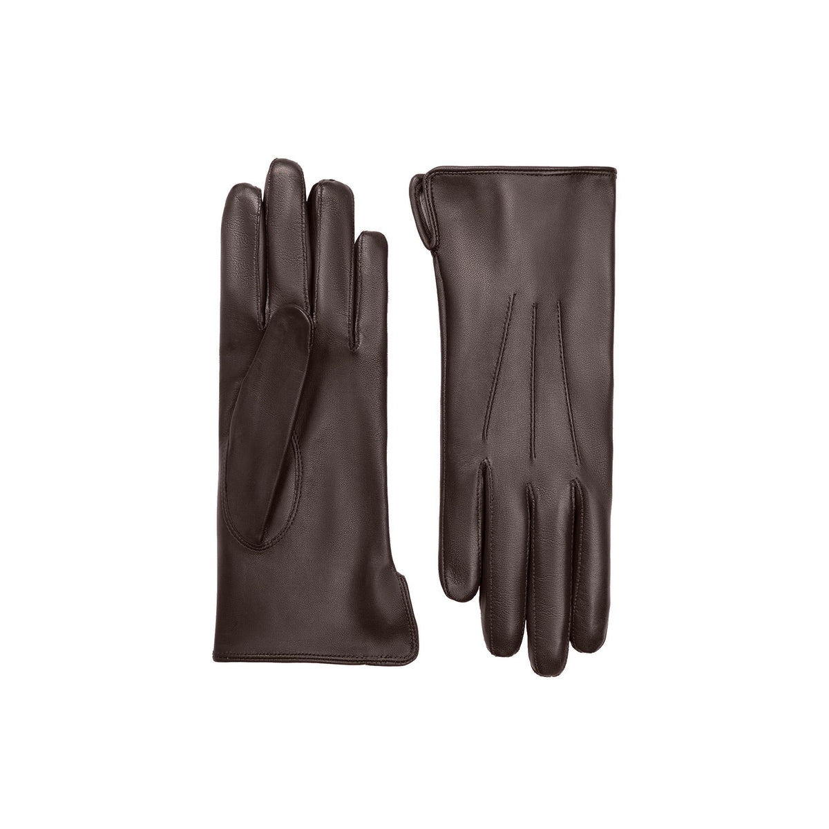 Emilie | Classic Leather Glove-Chocolate-Cornelia James [cw:chocolate|high]