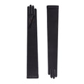 Guantes negros de ópera Satín - Euphemia