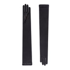 Guantes negros de ópera Satín - Euphemia