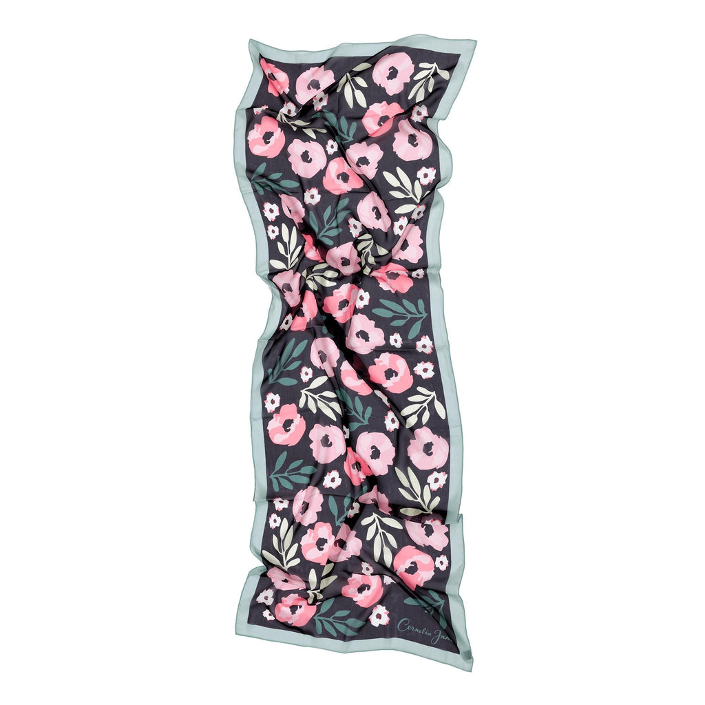 Freya | Silk Scarf-Cornelia James [cw:black|high]