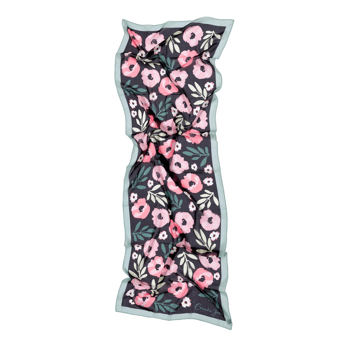 Freya | Silk Scarf-Cornelia James [cw:black|high]
