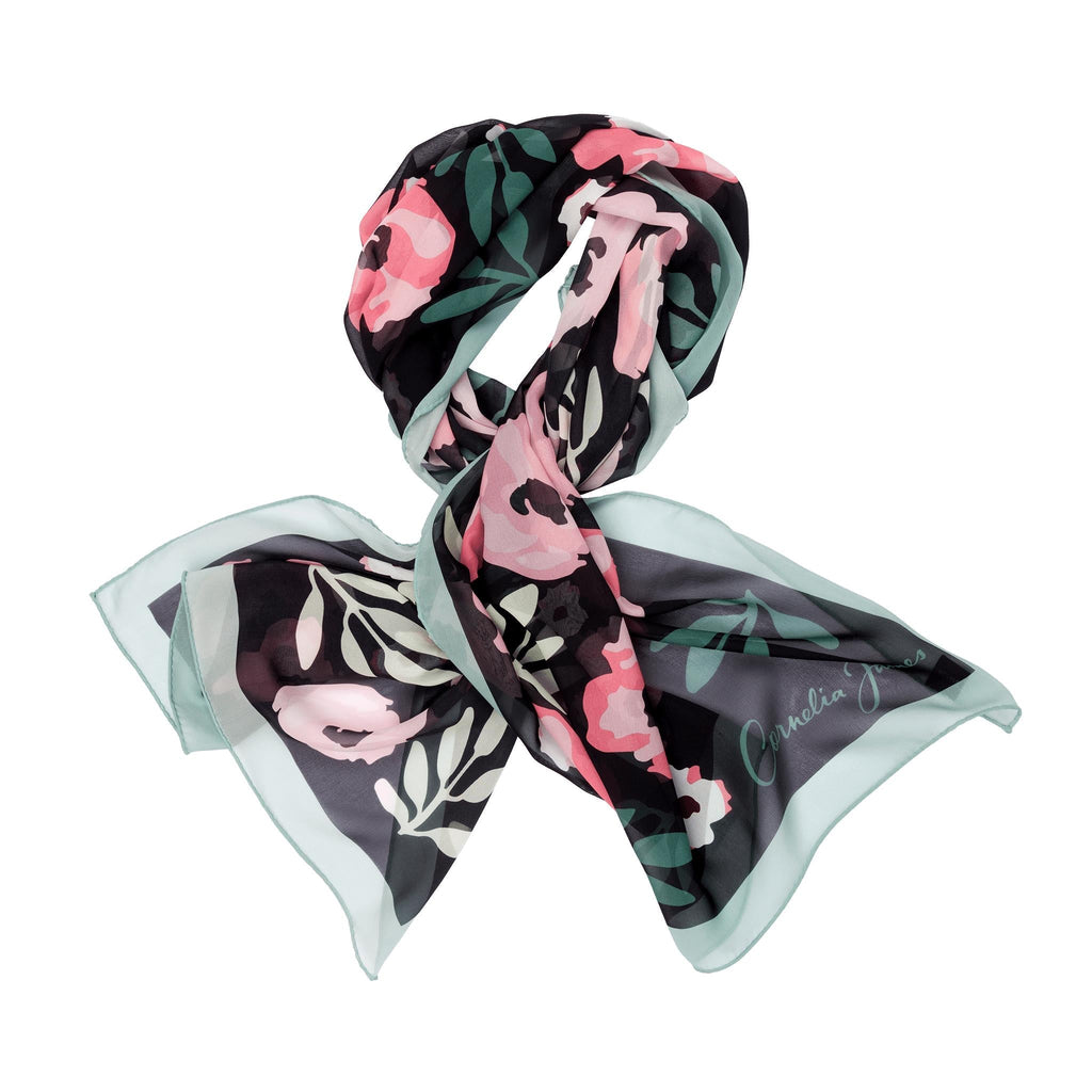 Freya | Silk Scarf-Cornelia James [cw:black|high]