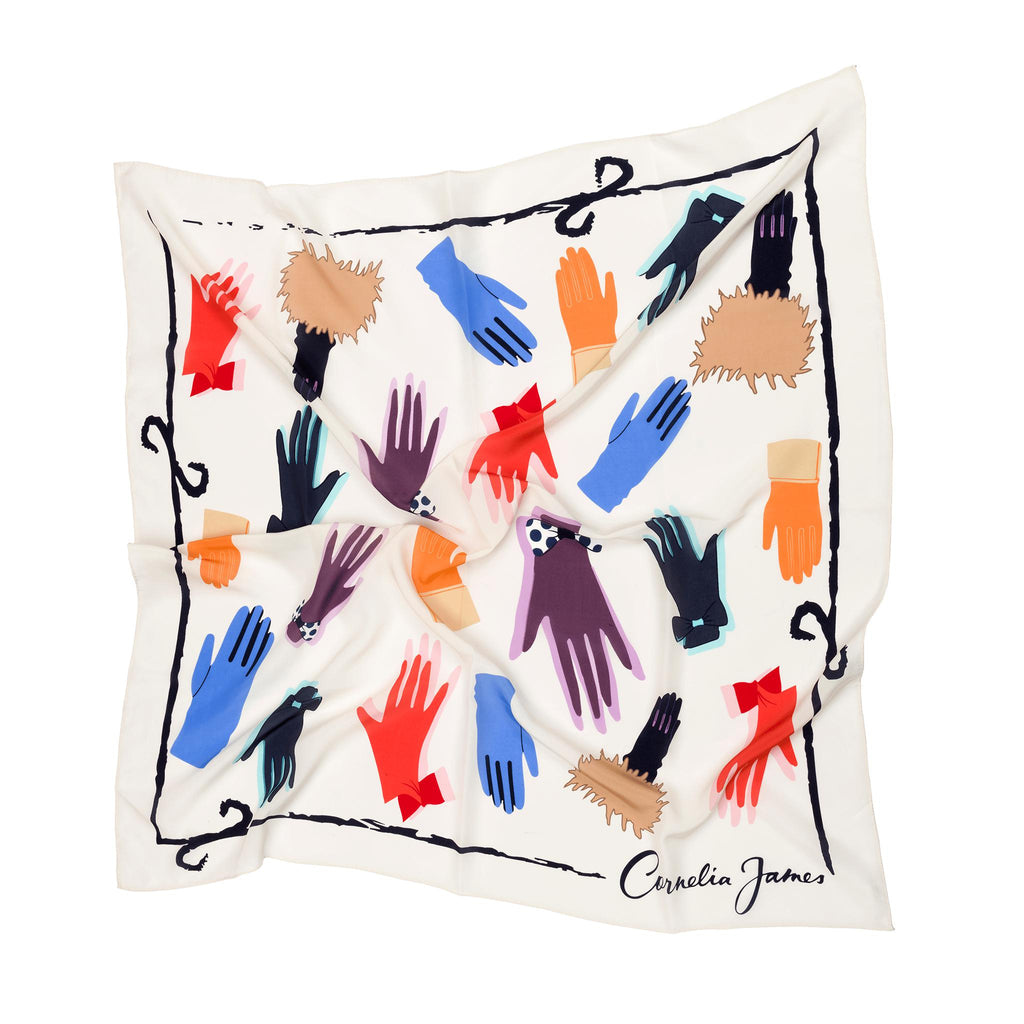 Hebe | Pañuelo de seda-Cornelia James