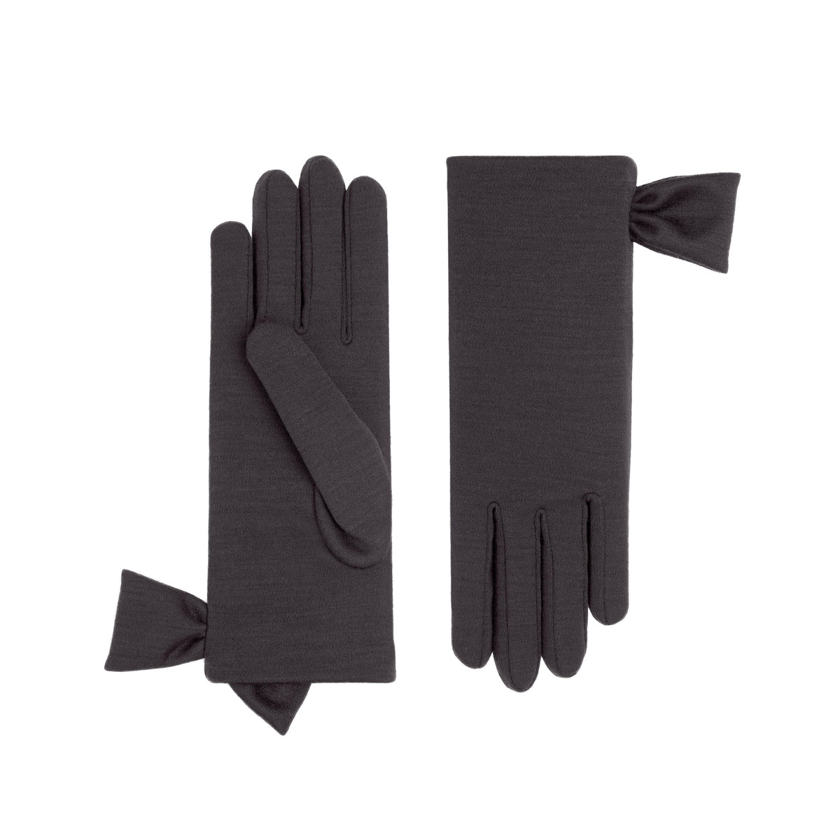 Imogen | Merino Wool Glove-Elephant Grey-Cornelia James