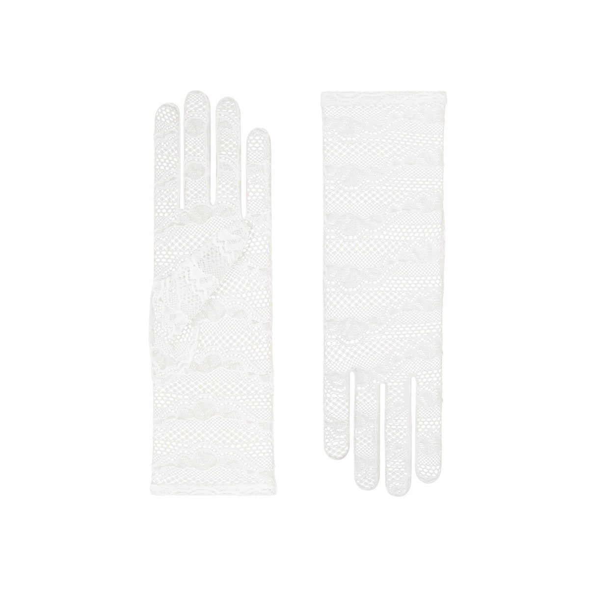 Iris | Lace Glove – Ivory