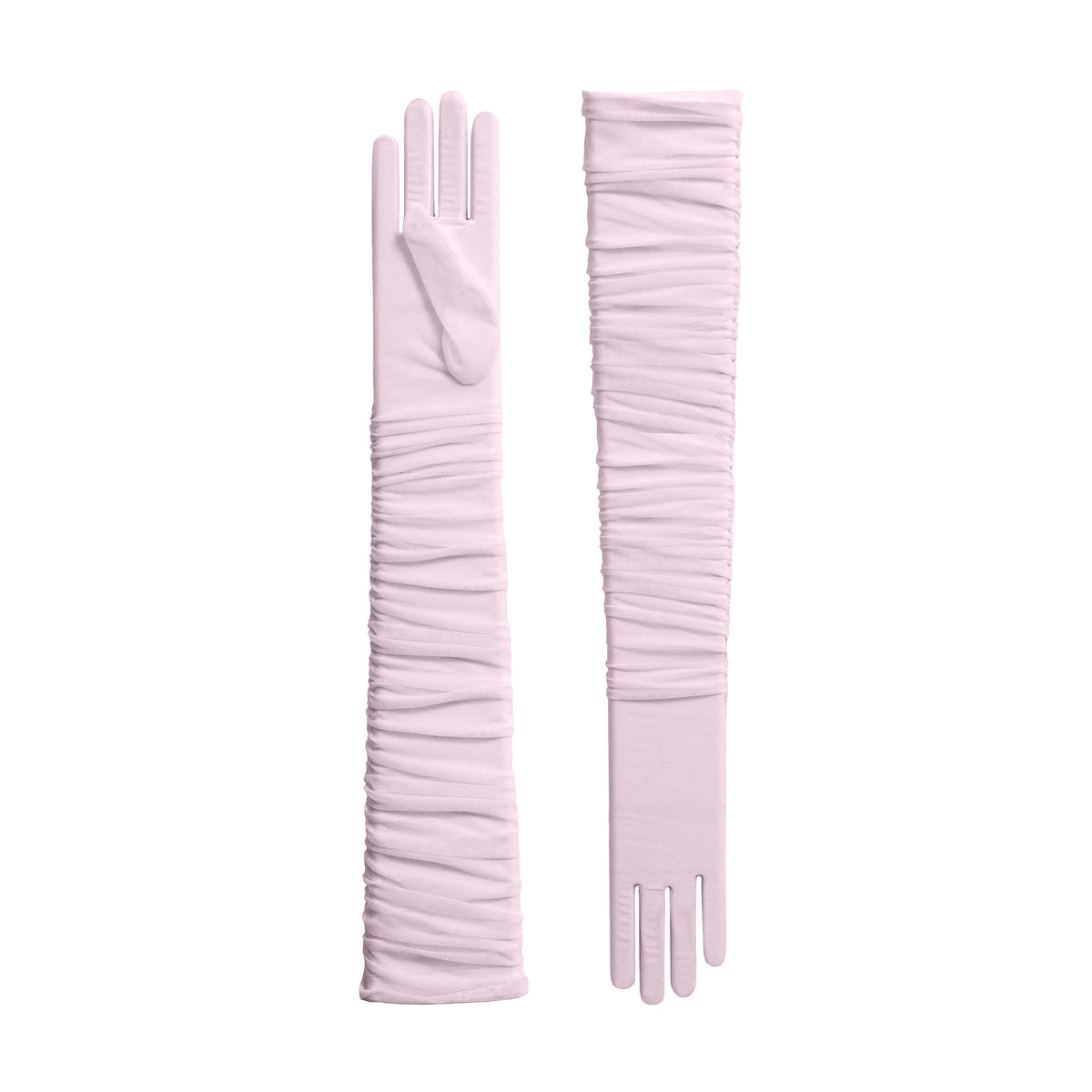 Ismini | Tulle Opera Glove – Blush