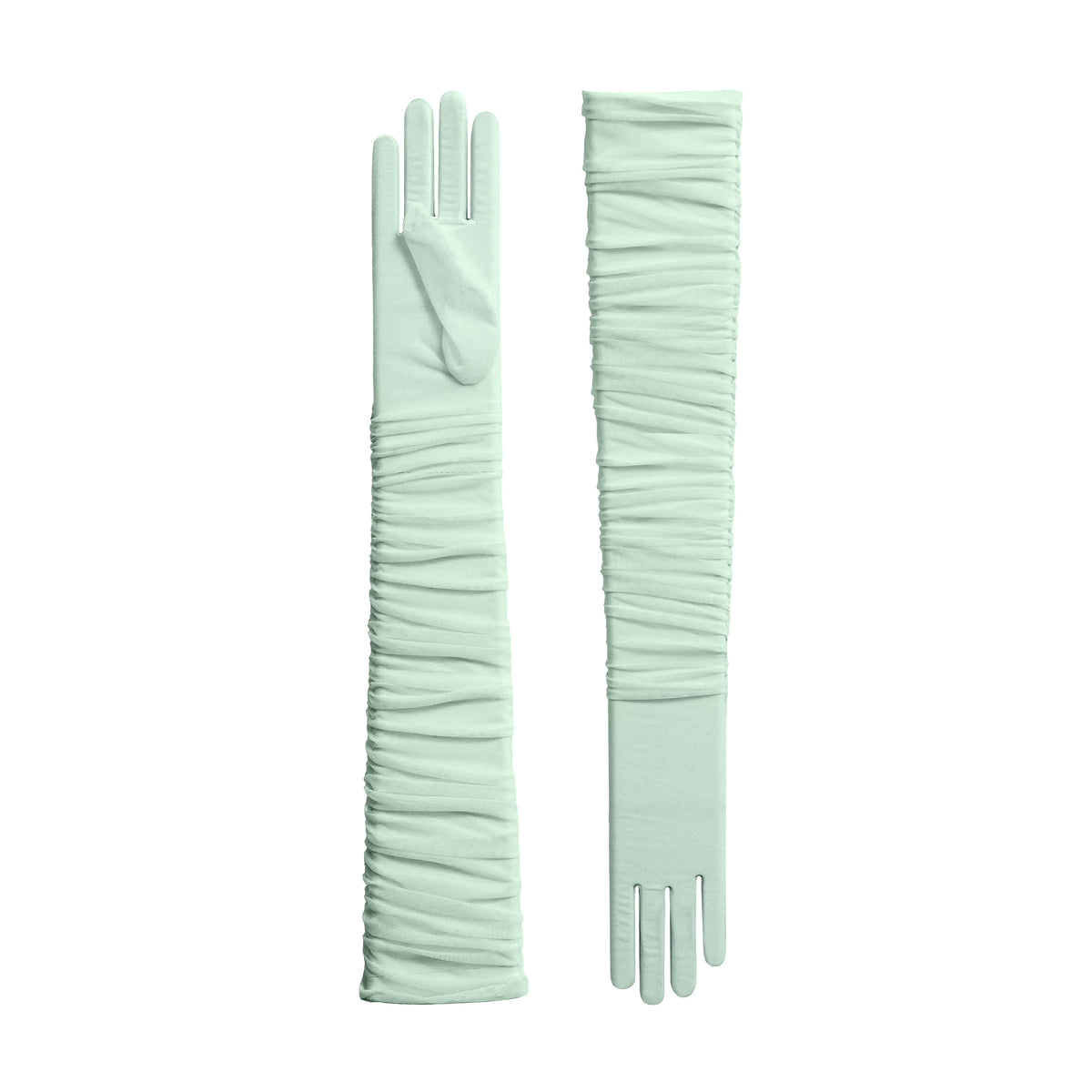 Ismini | Tulle Opera Glove – Eau de Nil