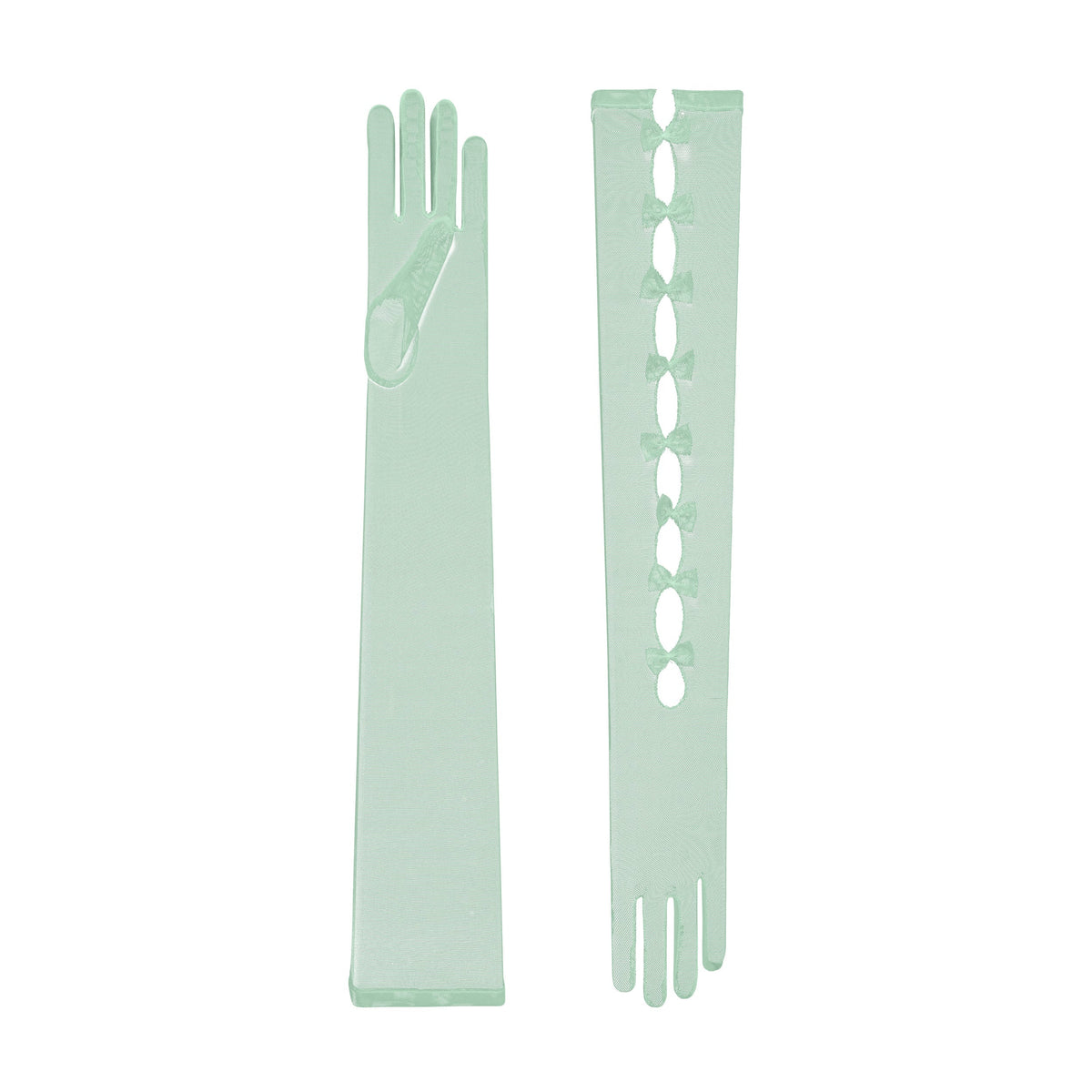 Jessica | Tulle Opera Glove – Eau de Nil
