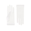Louise | Tulle Wrist Length Glove – Ivory
