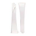 Gants d'opéra en satin ivoire pâle - Nicoletta