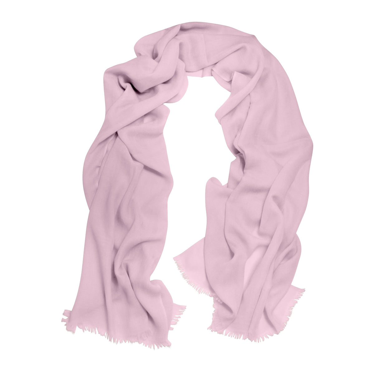 Cressida | Pure Cashmere Pashmina – Fondant