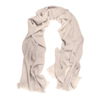 Cressida | Pure Cashmere Pashmina – Parchment