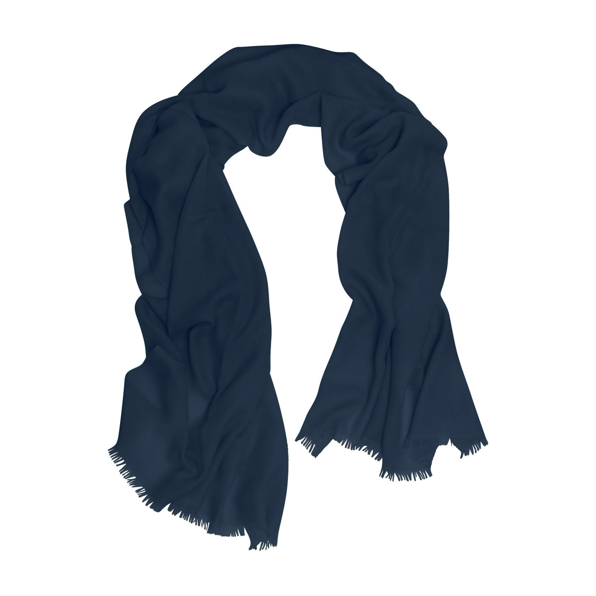 Cressida | Pure Cashmere Pashmina – Indigo