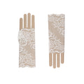 Rose | Lace Short Fingerless Glove – Ivory