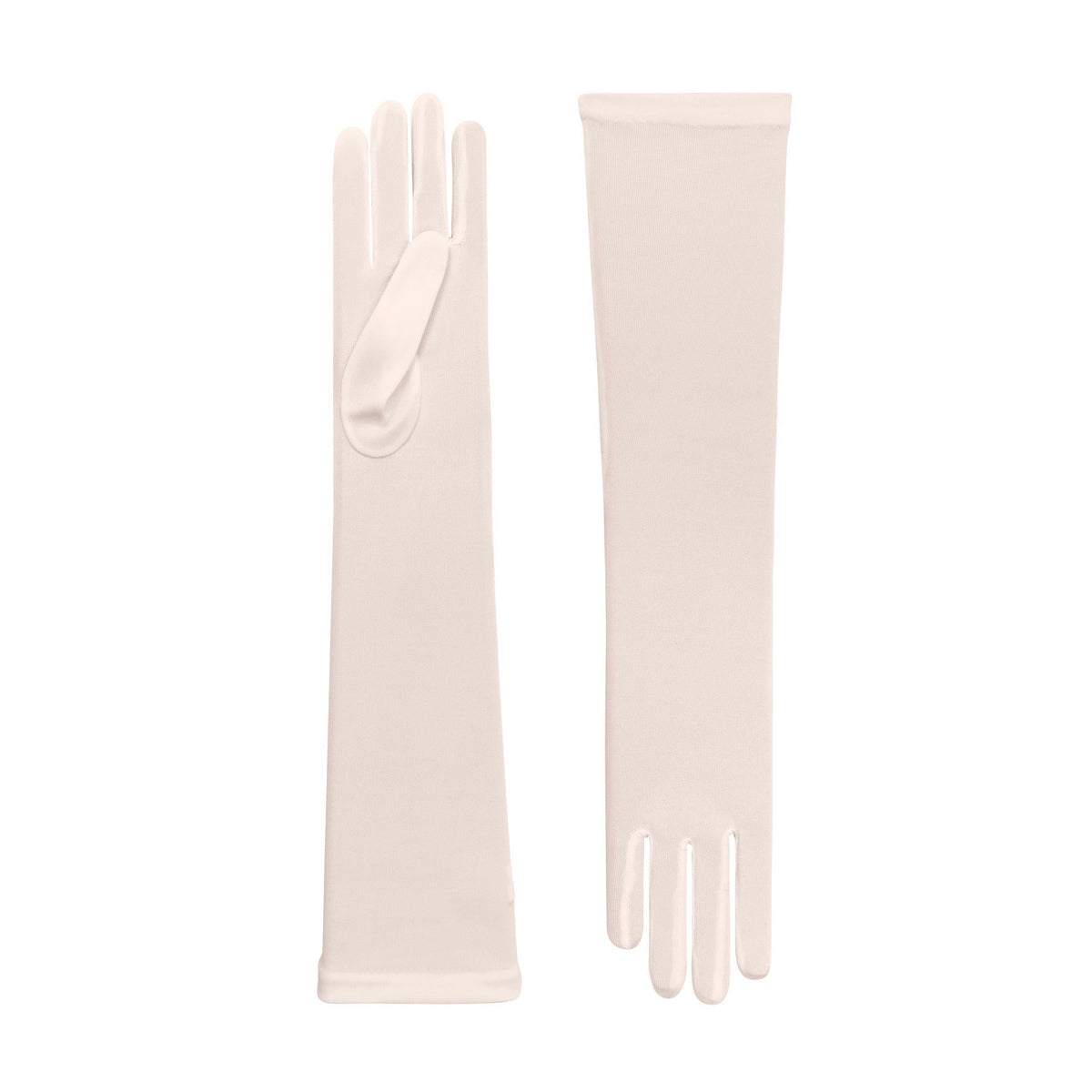 Theodora | Silk Opera Glove – Blush Pink
