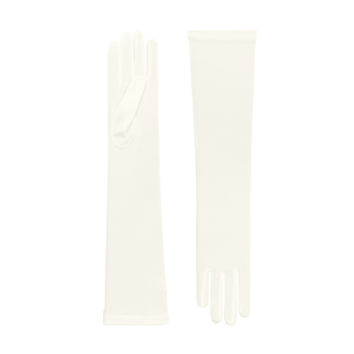 Theodora | Silk Opera Glove – Ivory