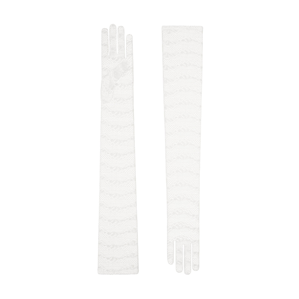 Zoe | Lace Opera Glove – Ivory