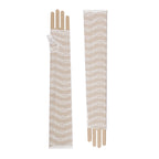 Zola | Lace Opera Length Fingerless Glove – Ivory