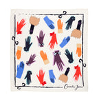 Hebe | Pañuelo de seda-Crema-Cornelia James