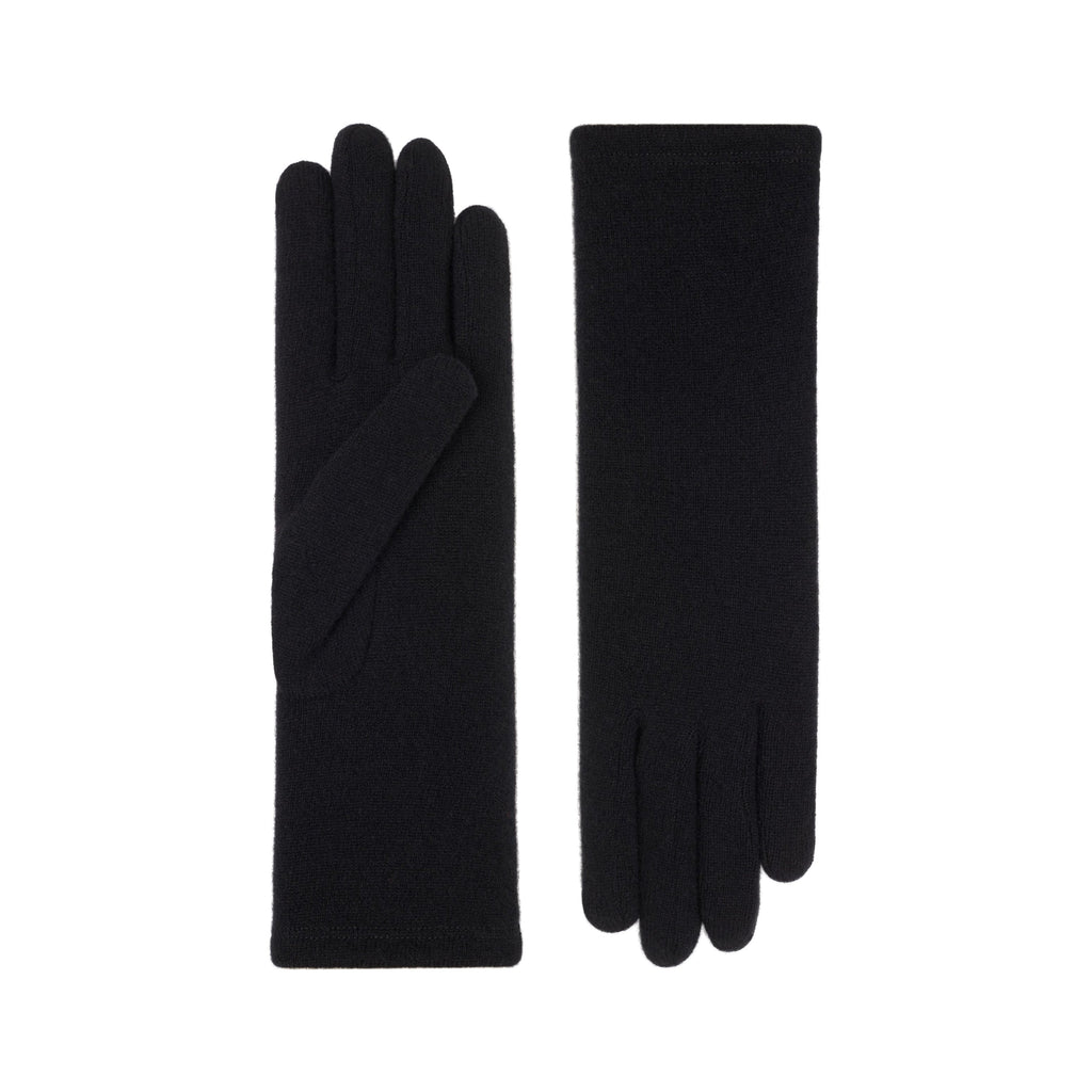 Iona | Gant en cachemire-noir-Cornelia James